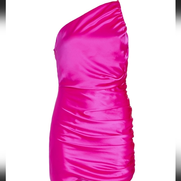 The Sei Ruched Silk Asymmetric Mini - Picture 8 of 13